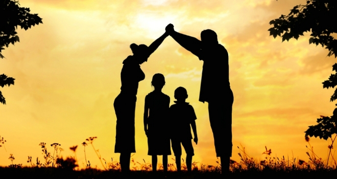 Things to consider if you plan to pass on property to loved ones family home silouhette