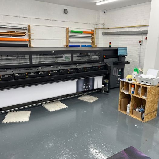 The 3.2m-wide Latex 1500 offers print speeds of up to 74sqm/hr