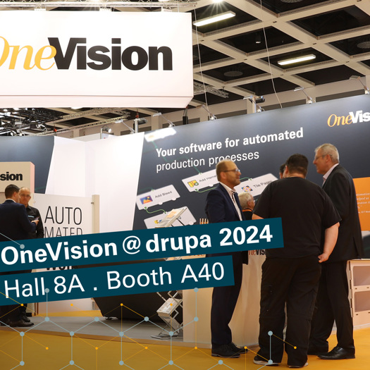 OneVision is exhibiting at Hall 8a at Drupa